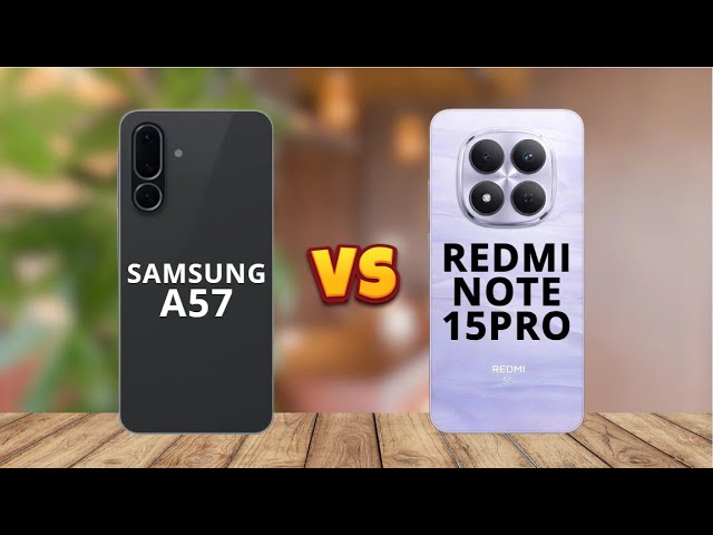 Samsung A57 5G или Redmi Note 15 / Note 15 5G