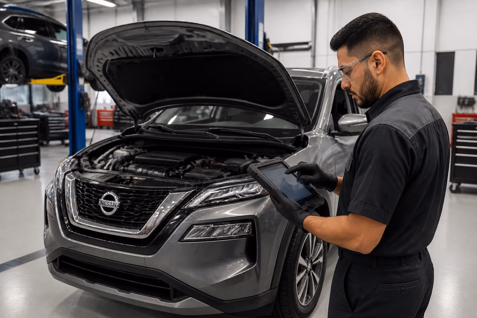 Спеціалізоване СТО для Nissan з використанням діагностичного обладнання